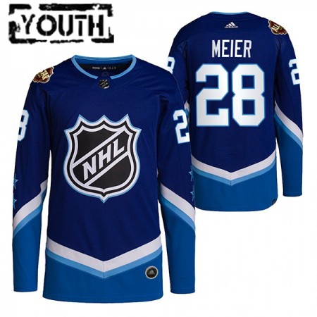 Dětské Hokejový Dres San Jose Sharks Timo Meier 28 2022 NHL All-Star Modrý Authentic